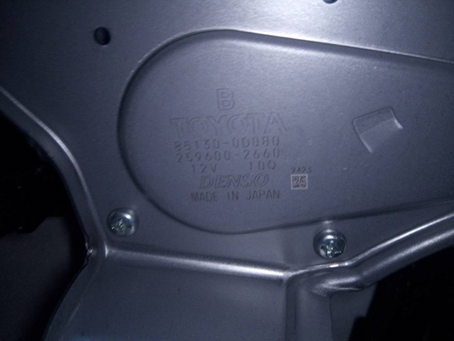 Motor limpia trasero para toyota yaris 1.5 hybrid (nhp130_) 1nzfxe 851300D080