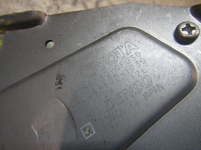 851300F030 TOYOTA Motor del limpiaparabrisas trasero  comprar en Oviedo