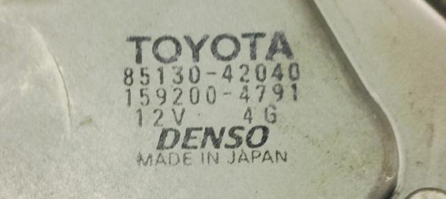 8513042040 TOYOTA Motor limpiaparabrisas, trasera comprar Bilbao