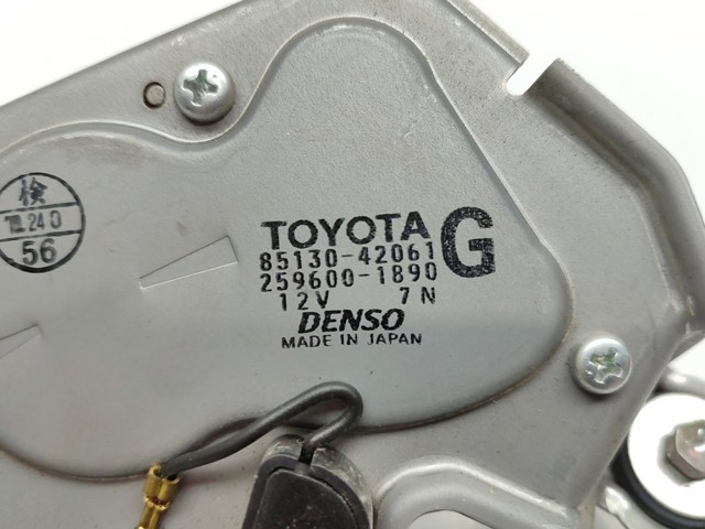 8513042061 TOYOTA Motor limpiaparabrisas, trasera comprar Bilbao