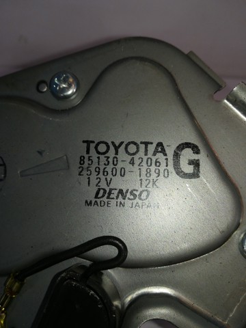 8513042061 TOYOTA Motor del limpiaparabrisas trasero  disponible Alicante