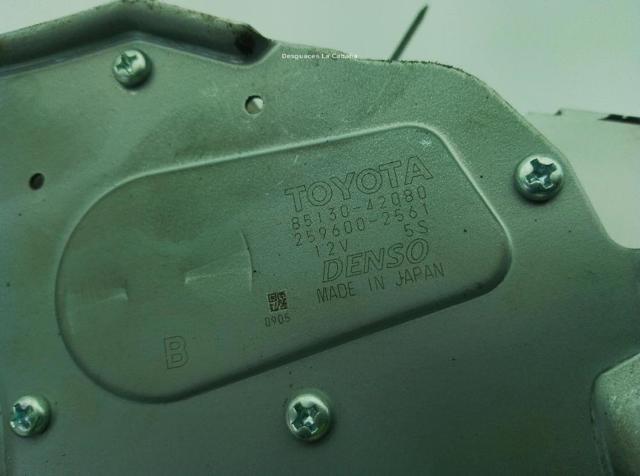 8513042080 TOYOTA Motor limpiaparabrisas, trasera  en stock Córdoba
