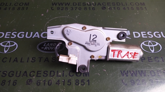 TOYOTA 8513060150 Motor limpiaparabrisas, trasera comprar Barcelona