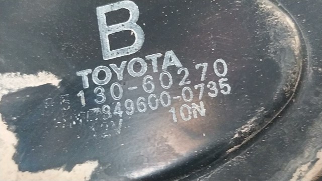 Motor limpiaparabrisas luna trasera 8513060270 Toyota