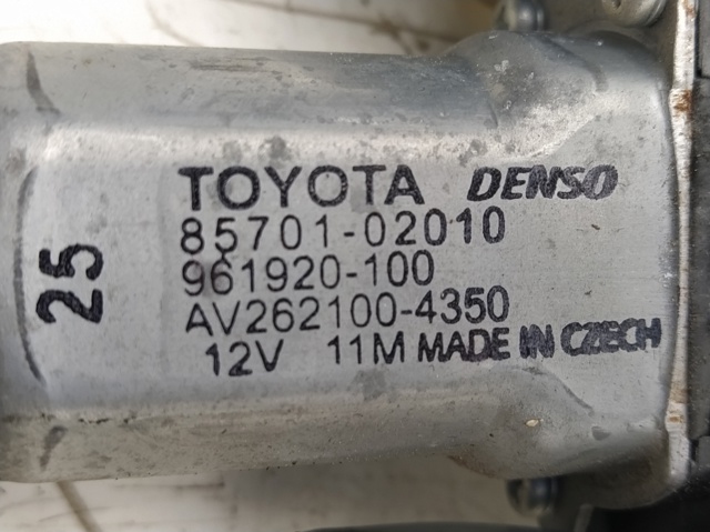 TOYOTA 8570102010 Mecanismo de elevalunas de la puerta delantera derecha  comprar en Albacete