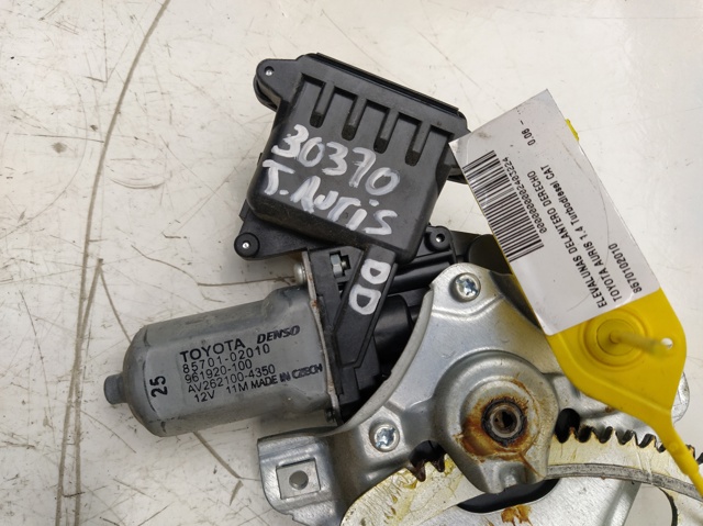 8570102010 TOYOTA Mecanismo de elevalunas delantero derecha  en stock Gandía