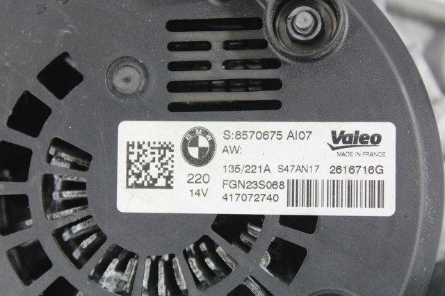 8570675 BMW Alternador  en stock Gandía
