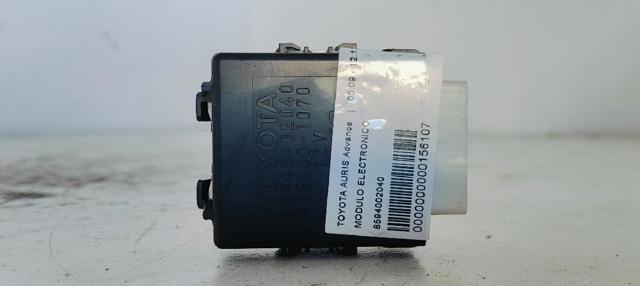 Relé de intermitencia del limpiaparabrisas Toyota Auris E15