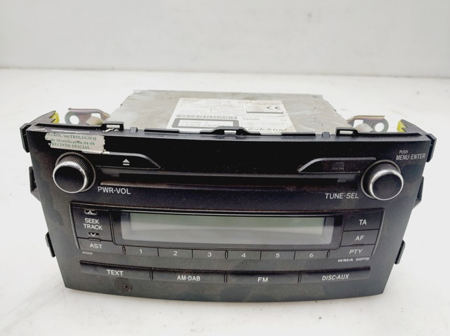 Radio AM/FM 8612002A70 Toyota