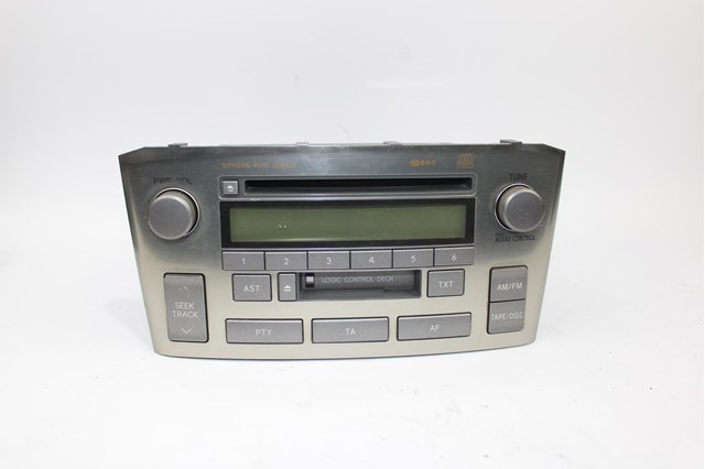 Sistema audio / radio cd para toyota avensis (_t25_) (2003-2008) 8612005080