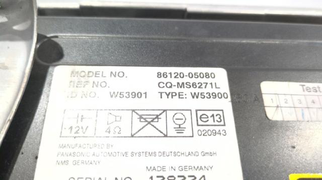 TOYOTA 8612005080 Radio AM/FM  comprar en Albacete