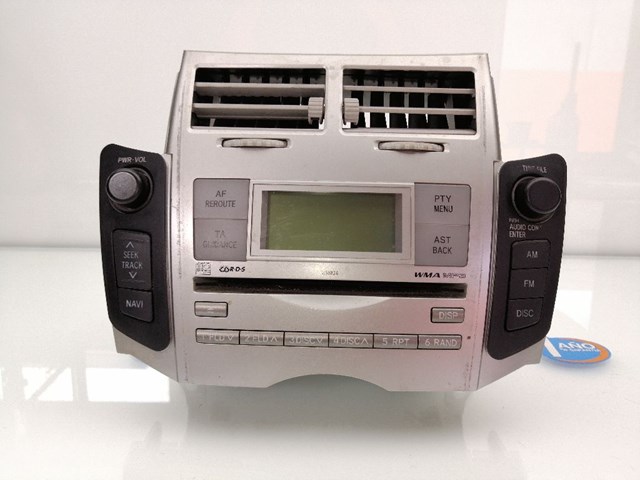 Sistema audio / radio cd para toyota yaris   active   /   11.08 - 12.09 1nd 861200D210