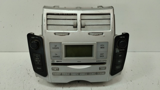 Sistema audio / radio cd para toyota yaris 1.4 d-4d (nlp90_) 1ndtv 861200D210