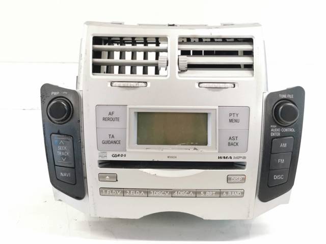 Sistema audio / radio cd para toyota yaris 1.4 d-4d (nlp90_) 1nd 861200D210