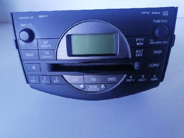 Sistema audio / radio cd para toyota rav 4 (a3) executive g 1az 8612042220