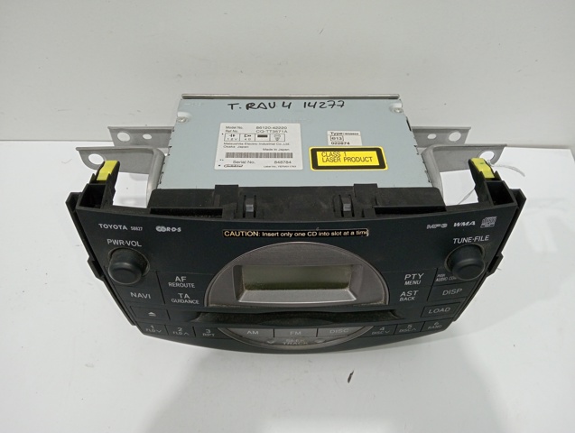 8612042220 TOYOTA Radio AM/FM  disponible Vigo