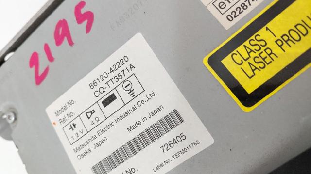 TOYOTA 8612042220 Radio AM/FM  comprar en Ponferrada