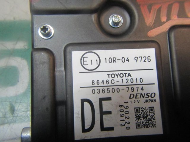 TOYOTA 8646C12010 Cámara del sistema de visión  en stock Salamanca