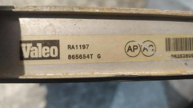 PEUGEOT 865654T Radiador  en stock Terrassa