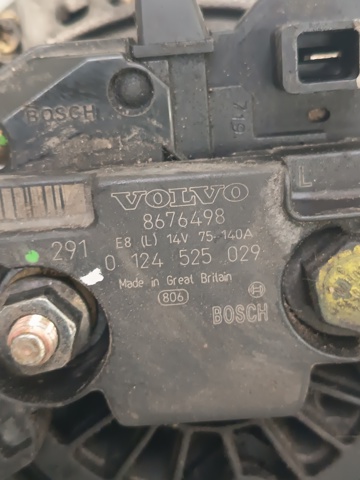 VOLVO 8676498 Alternador  comprar en Ponferrada