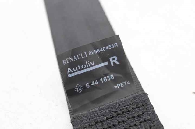868840454R RENAULT Cinturón de seguridad delantero derecho  en stock Córdoba