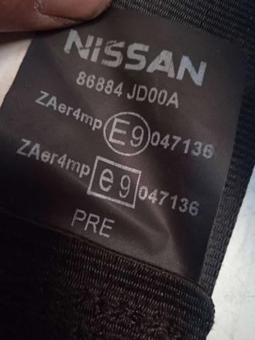 86884JD00A NISSAN Cinturón de seguridad delantero derecho comprar Bilbao