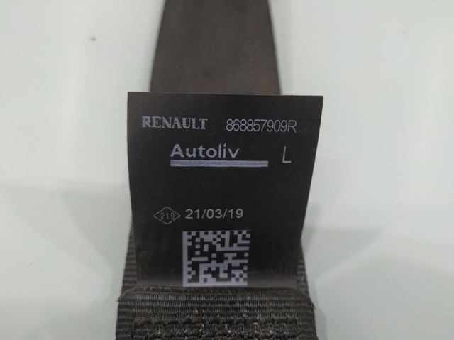 RENAULT 868857909R Cinturón de seguridad delantero izquierdo  comprar en Albacete