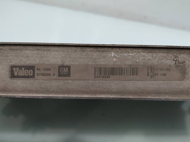 870824G Radiador de refrigeración del motor  disponible Málaga