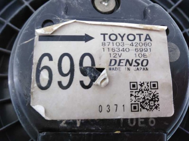TOYOTA 8710342060 Ventilador habitáculo comprar Pamplona