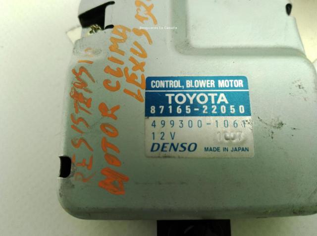 8716522050 TOYOTA Resistencia de calefacción  en stock Gandía