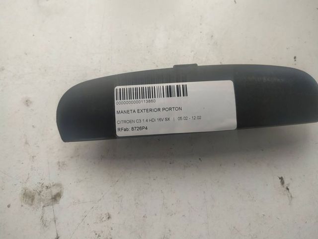 8726P4 Peugeot/Citroen