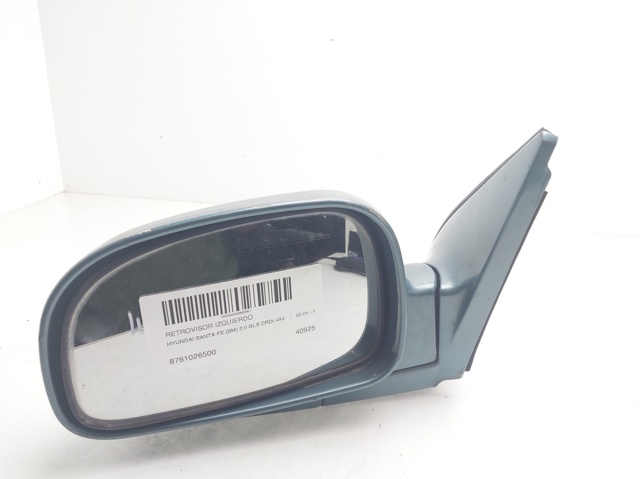 Espejo de retrovisor izquierdo para Hyundai Santa Fe SM