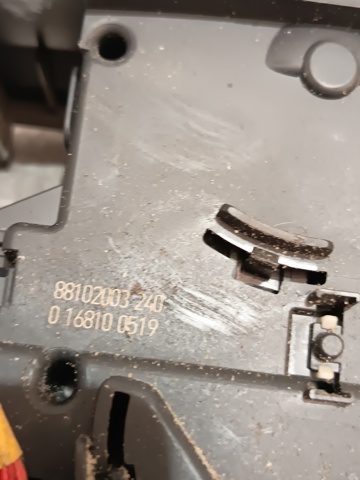 88102003 RENAULT Conmutador izquierdo de la columna de dirección  disponible Ourense