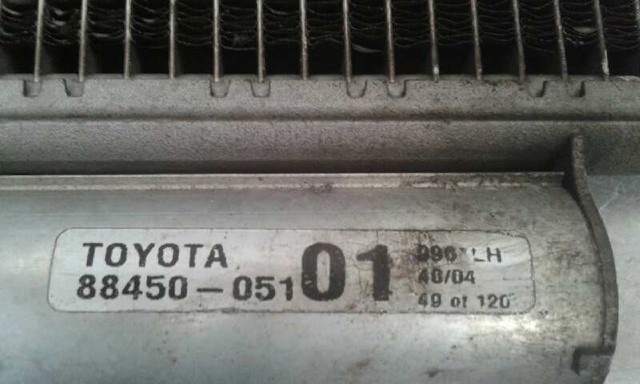 TOYOTA 8845005101 Condensador aire acondicionado  en stock Valencia