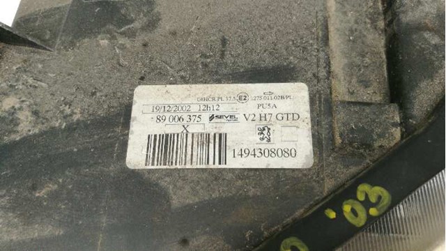 89006375 Peugeot/Citroen