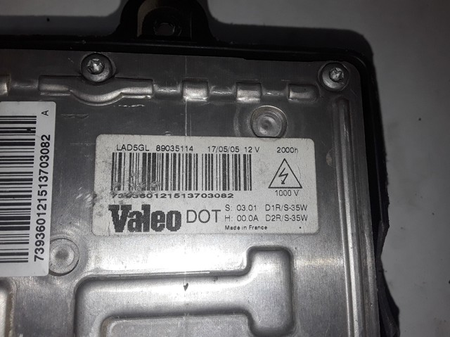 89035114 PEUGEOT Unidad de control de xenón comprar Bilbao