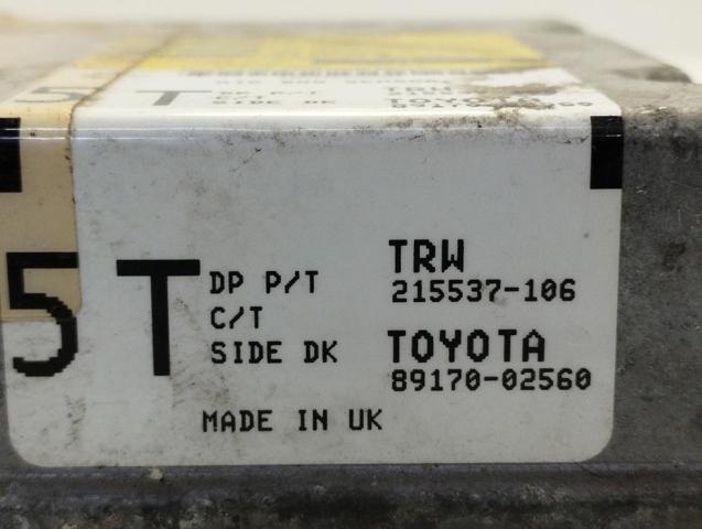 8917002560 TOYOTA Módulo de control de airbag comprar Alcalá