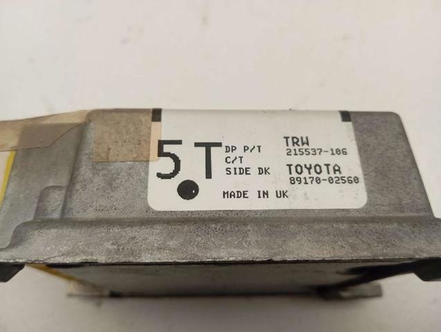 8917002560 TOYOTA Módulo de control de airbag  en stock Huelva