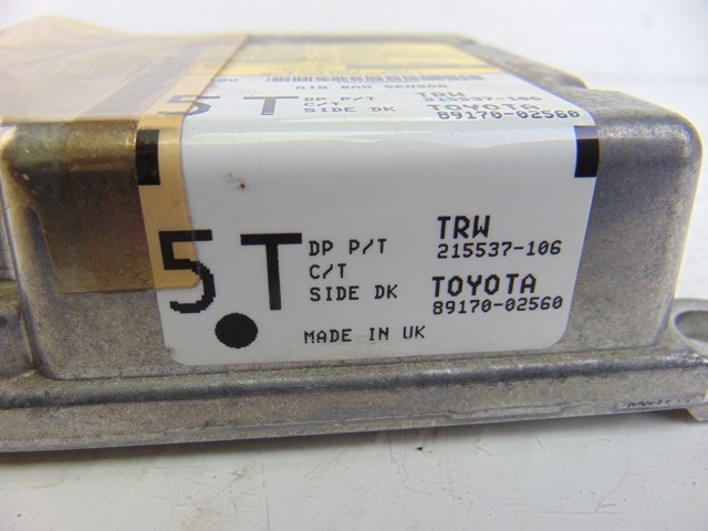 8917002560 TOYOTA Módulo de control de airbag  en stock Huelva
