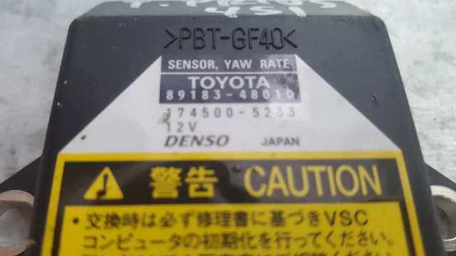 8918348010 TOYOTA Sensor de aceleración lateral (ESP) comprar Alcalá