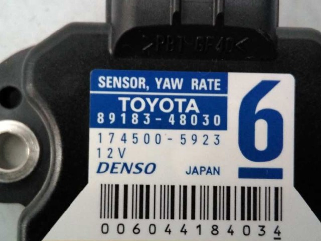 8918348030 TOYOTA Sensor de aceleración lateral (ESP)  comprar en Oviedo