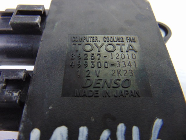 Control De Velocidad De El Ventilador De Enfriamiento (Unidad De Control) Toyota C-HR X10