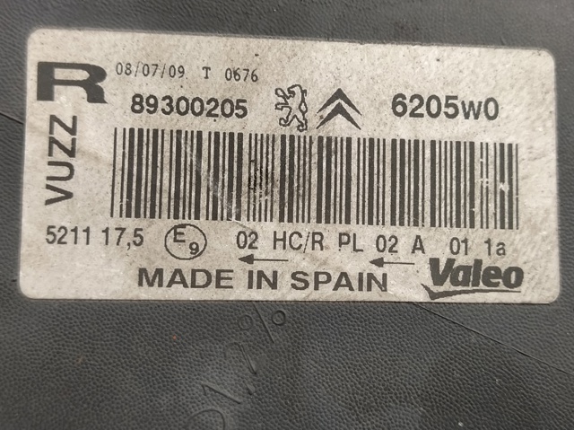 89300205 Faro izquierdo comprar Girona