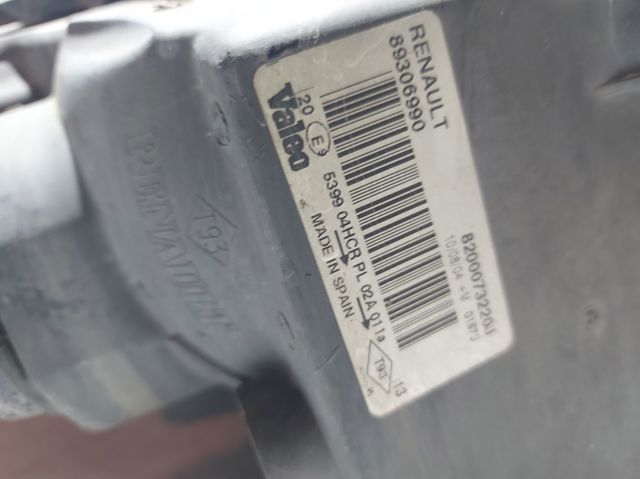 RENAULT 89306990 Faro izquierdo  en stock Valencia