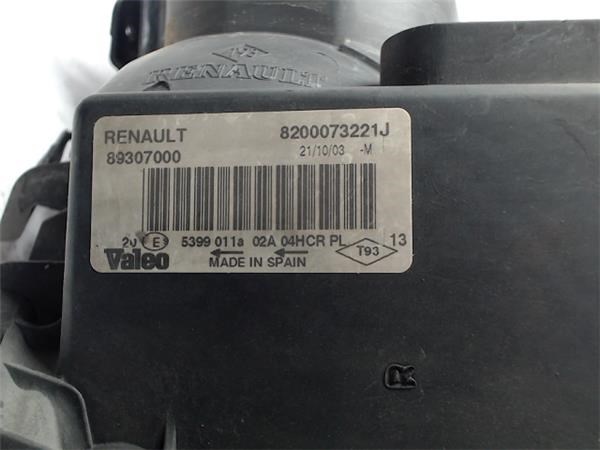 RENAULT 89307000 Faro derecho  comprar en Ponferrada