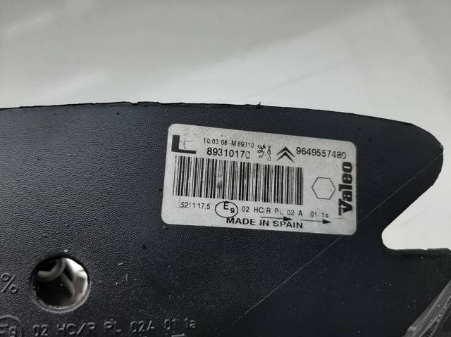 89310170 PEUGEOT Faro izquierdo  comprar en Lleida