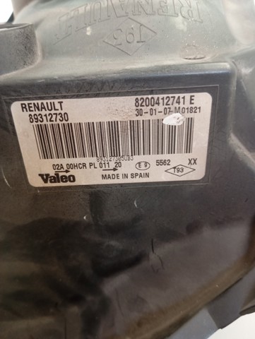89312730 RENAULT Faro izquierdo  disponible Ourense