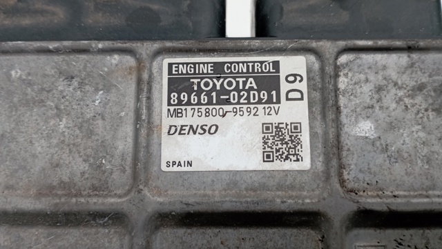 8966102D91 TOYOTA ECU comprar Madrid
