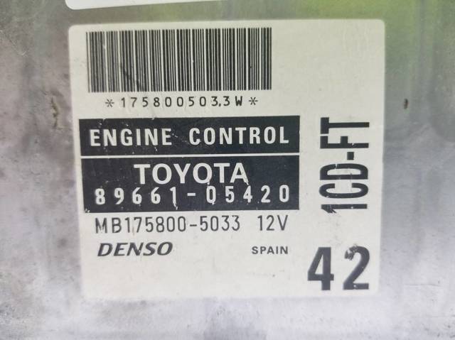Centralina Del Motor Toyota Avensis  (1997-2003)
