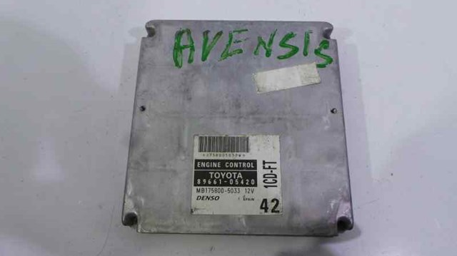Centralita motor uce para toyota avensis (_t22_) (1999-2003) 2.0 d-4d (cdt220_) 1cdftv 8966105420